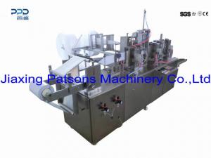 Single pack moist towelette manufacturing machine