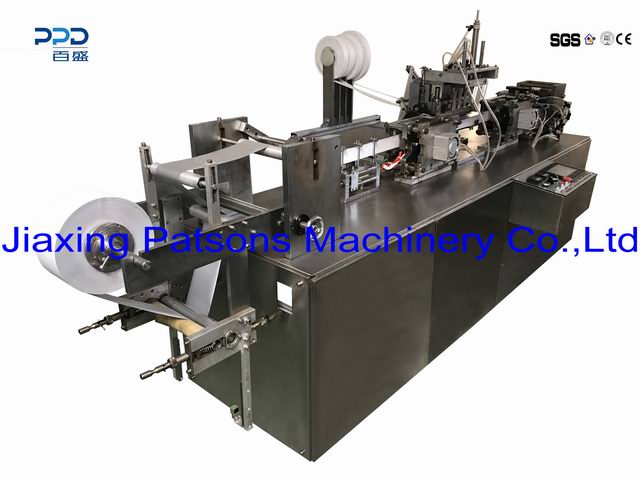Vertical type alcohol prep pad packaging machine, PPD-APP120