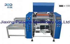 High Speed 3 Shaft Stretch Film Winding Machine